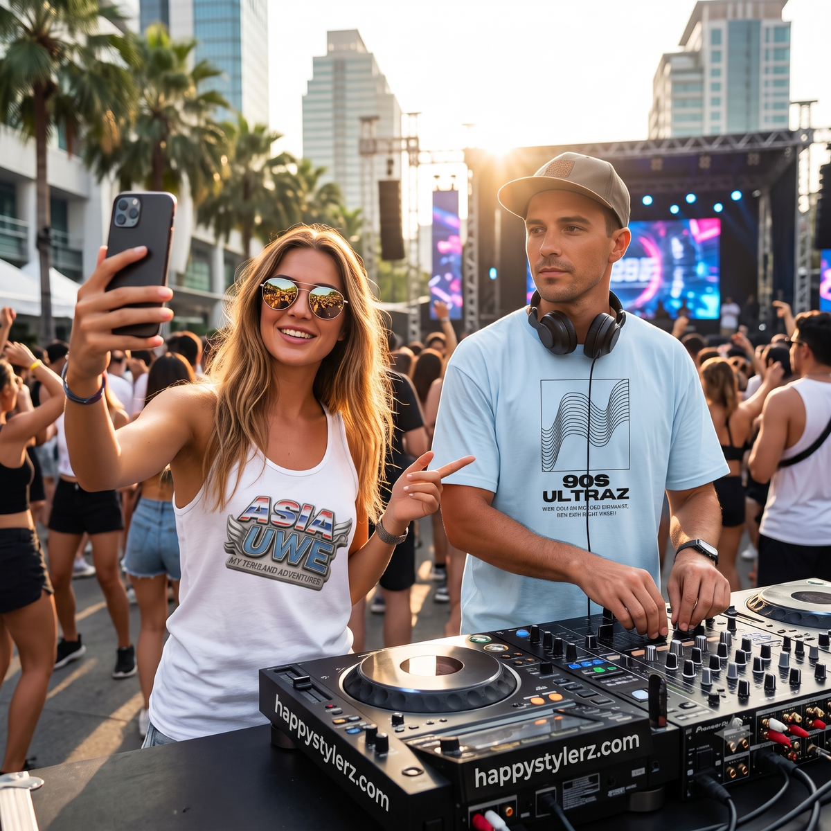INFLUENC & DJ MERCH